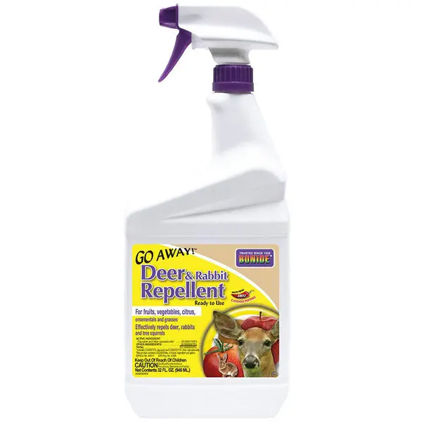 Bonide 230 Go Away Deer and Rabbit Repellent Ready To Use 1 Qt