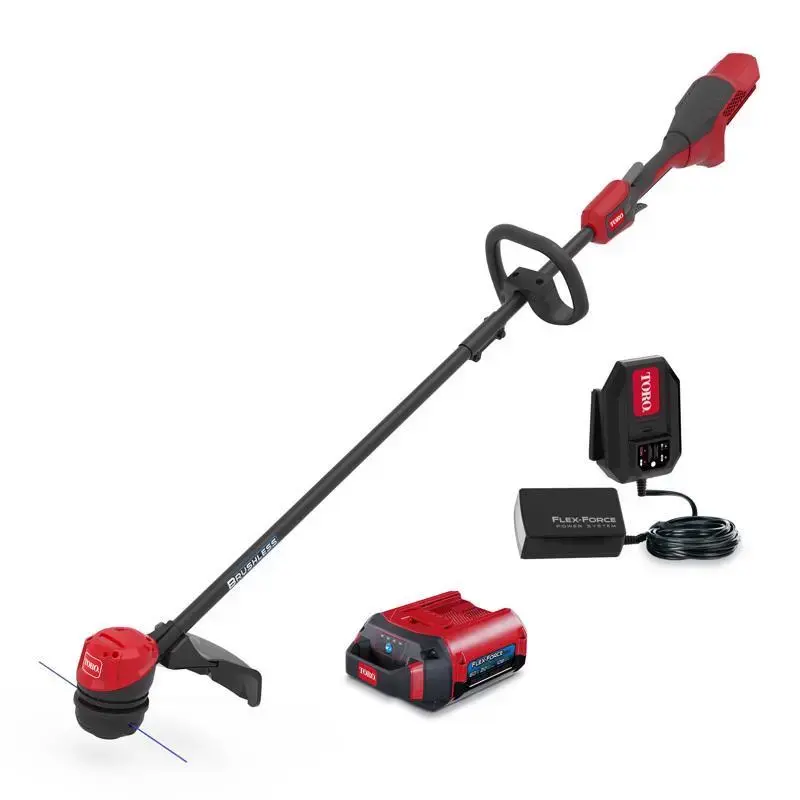 Toro Flex Force 51831 15 . 60 V Battery String Trimmer Kit Battery & Charger