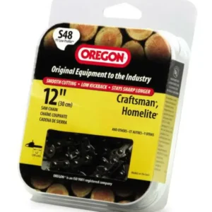 Oregon S48 Low Profile 91VG Xtraguard Premium C-Loop Chainsaw Chain 48 Drive Links 12 Inch