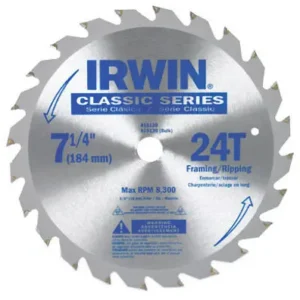 Irwin Tools 25130 Classic Series Carbide Tipped Circular Saw Blade American Tool
