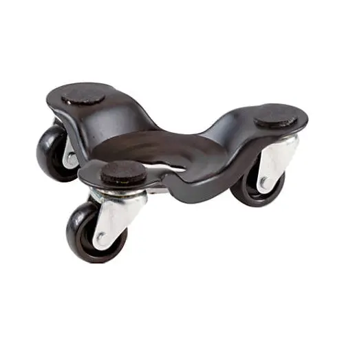 Shepherd Hardware 9299 Steel Dolly 3-Polyolefin Wheels 6 Inch Wide