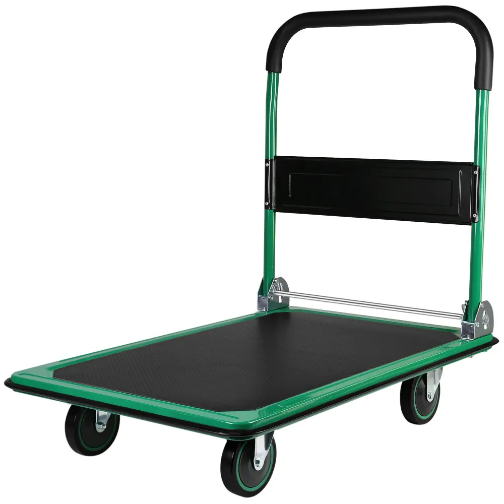 Platform Truck Hand Truck Large Size Foldable Dolly Cart Moving ys