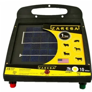 Zareba ESP10M-Z 10 Mile Solar Low Impedance Fence Charger Electric Fencing