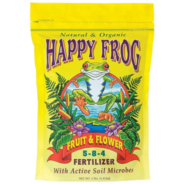 Happy Frog FX14650 Fruit & Flower Fertilizer 5-8-4 4 Pounds