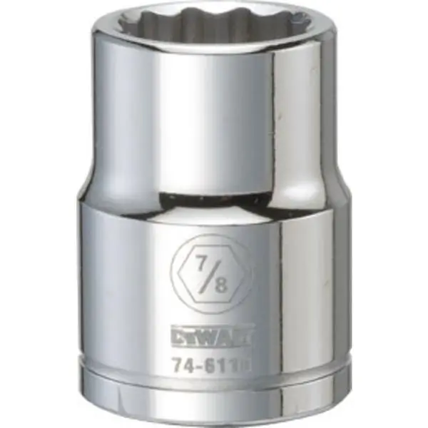 DeWalt DWMT74611OSP SAE 12 Point Impact Socket 3/4 Drive 7/8 Inch