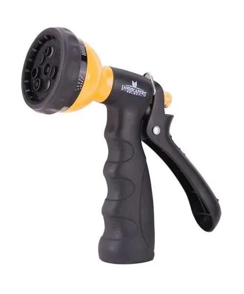 Landscapers Select GN193841 8 Pattern Spray Nozzle Metal Garden Hose Attachment