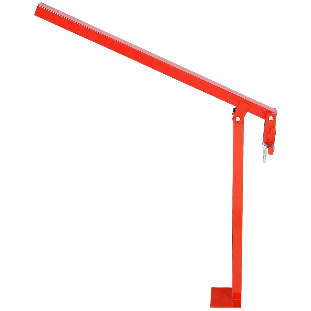 T Post Puller Fence Post Puller 36In Round Fence Posts Red Steel g-h