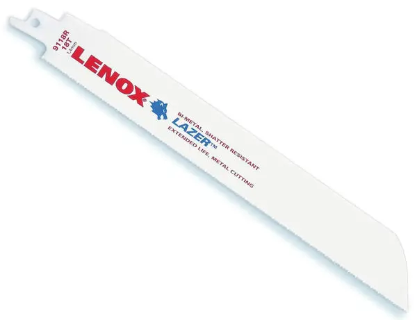 Lenox 24907T9118R Lazer Bi-Metal Reciprocating Saw Blades 18 TPI 9 Inch 2-Pack