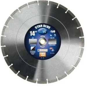 Diamond Products 14355 Universal Segmented Blade 14 x .125 Inch Blue