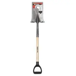 Garden Spade D-Grip Wood Handle Planting and Digging TRUE TEMPER