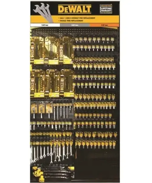 DeWalt DWMT74209 Metric/SAE Socket Set 90 Pieces 3/8 Drive 12 Points Versatile Use