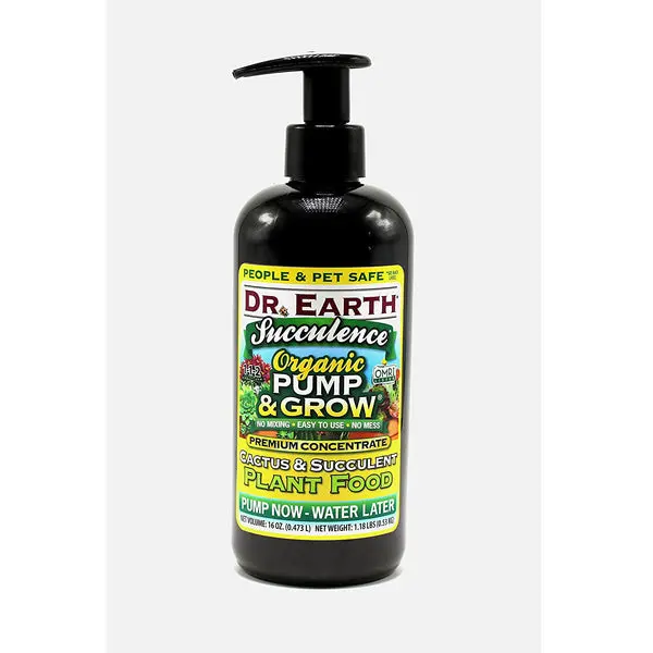 Dr. Earth 1077 Succulence Pump & Grow Cactus & Succulent Food 16 Ounces