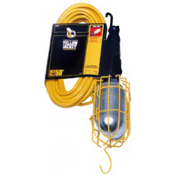 Yellow Jacket 2948 13 Amp Work Light 50' Cord Bright Illumination